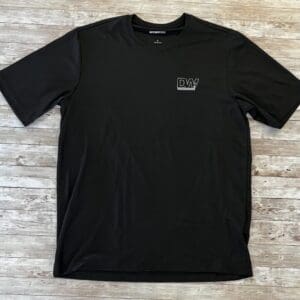 A DW Dri -Fit Tee shirt in black color